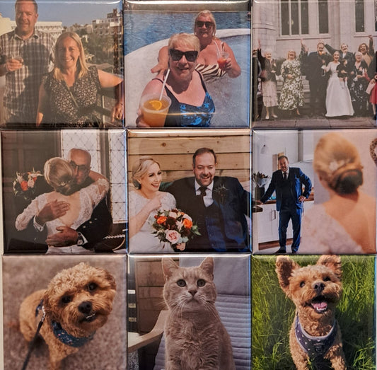 Set of 12 Memory Magnets